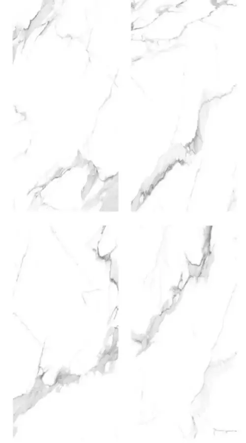 Apollo White 600×1200 – варианты рисунка (плитки без повтора узора)