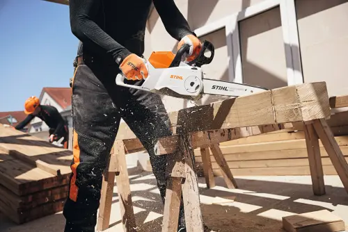 STIHL MSA 160 C-B, элементы управления