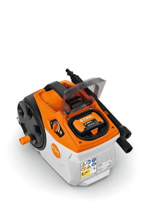 STIHL REA 100 PLUS, пистолет и струйная трубка